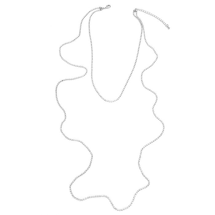 Simple Choker Long Necklace